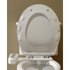 Hibbent 10 pieces Toilet Seat Bumpers for Bidet Attachment, Strong