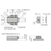 Sugatsune ML-80BR Lamp Stamp Magnet Latch ML-80BR Brown