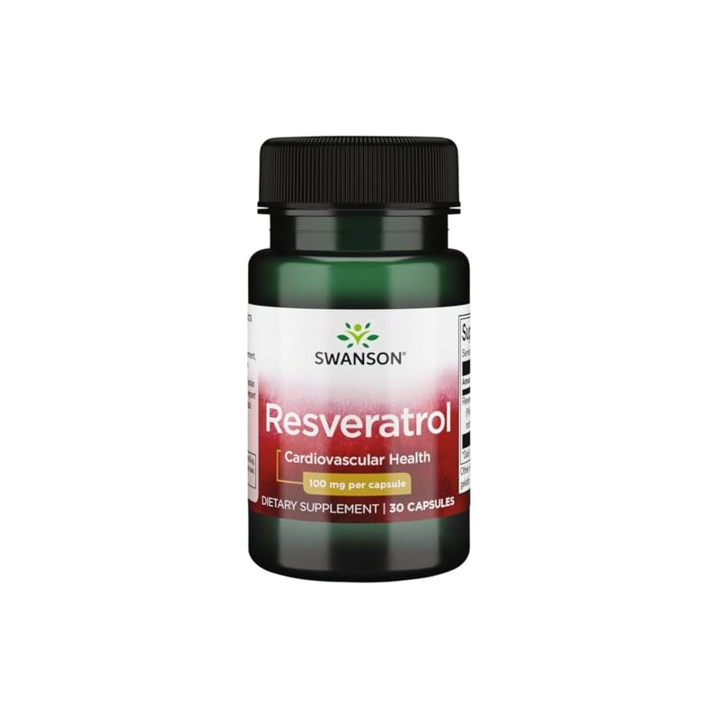 Swanson Resveratrol 100 100 Milligrams 30 Capsules