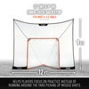 Franklin Sports Lacrosse Backstop Net - Lax Goal Backstop Net