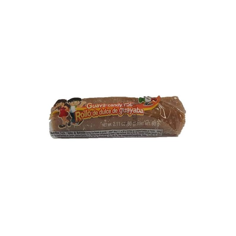 Mi Dulce Mexico Candy Roll Sampler 6 pcs Tamarind, Coconut,Guava