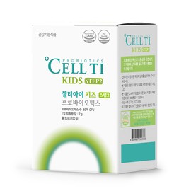 Celti I Kids Step 2 Lactic Acid Bacteria for Children Customized for Children 50 sachets, 1 piece / 셀티아이 키즈 스텝2 잘 누는 아이유산균 어린이 맞춤 유산균 50포, 1개