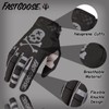 FASTGOOSE Motorcycle Gloves, Smartphone Compatible, Bicycle Gloves, Spring, Summer, Autumn,