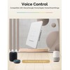 MOES Smart 4 Gang Light Switches, Matter-WiFi Single Pole Switch,