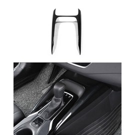ANUNFRRE Car Accessories Fit for Toyota Corolla 2020 2021 2022 2023 2024 2025 ABS Interior Center Console Gear Shift Panel Frame Cover Interior Decoration Trim（Carbon Fiber）1PC（NOT for Corolla Cross）
