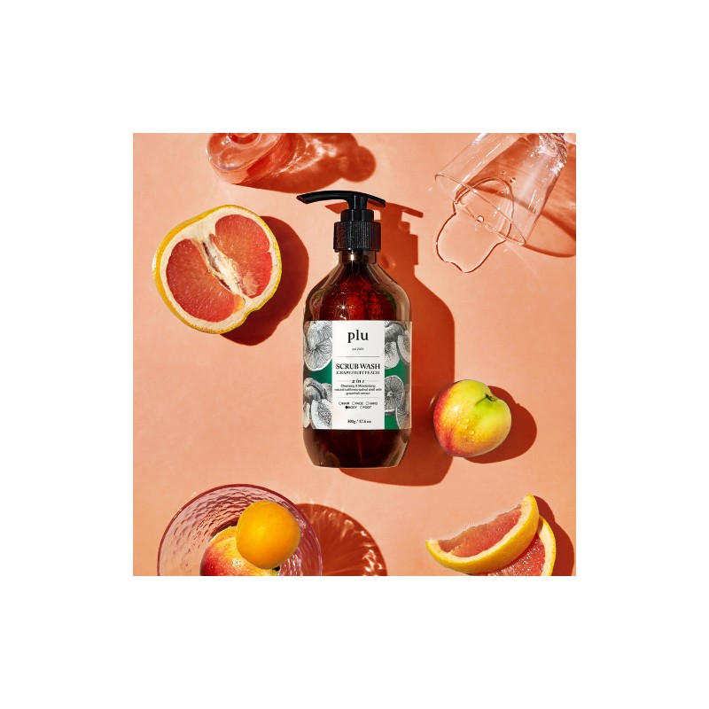 plu [plu]Scrub Wash #Grapefruit Peach