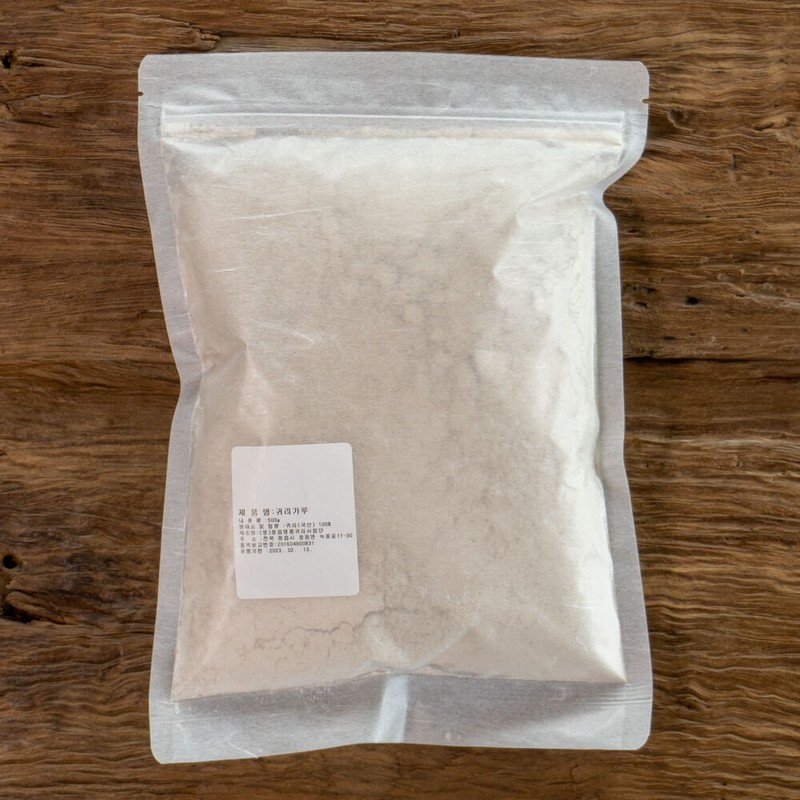 Domestic oats [raw oat powder 500g] Oat powder efficacy grain