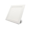 LED panel, square with 18 W power, neutral white, installation,