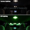 XtremeVision Interior LED for Toyota Camry 2012-2014 (14 Pieces) Green