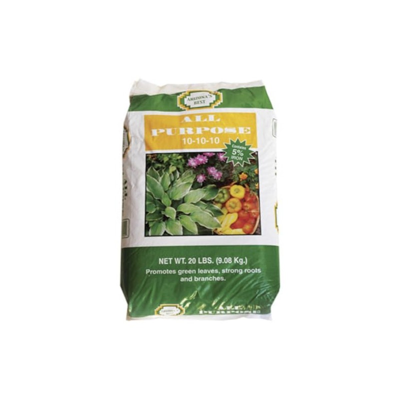 Arizona's Best AZB70422 20 Lb All Purpose Fertilizer, 10-10-10 -