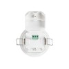 Infrared ceiling motion sensor, White