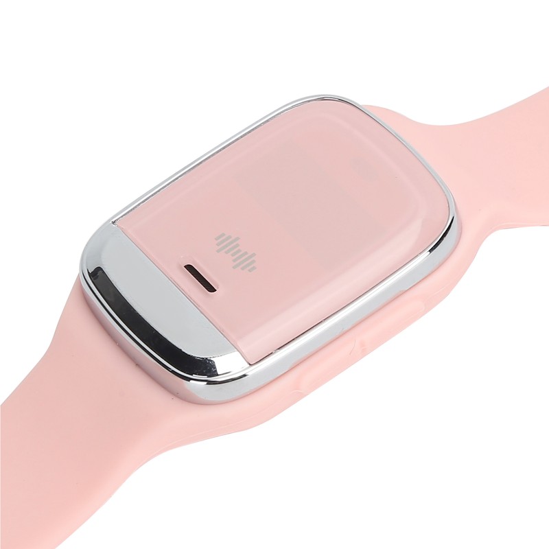 Outdoor Ultrasonic Mosquitoes Repeller Bracelet Portable Electronic Repellent WatchPink