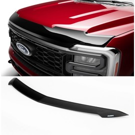 Husky Liners Aeroskin Hood Protector | Fits 2017-2019 Nissan Rogue Sport | Low Profile Deflector/Bug Shield - 1 pc., Smoke | 2842170