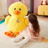 IKASA Large Duck Stuffed Animals Giant Soft Plush Toy,19" Cute