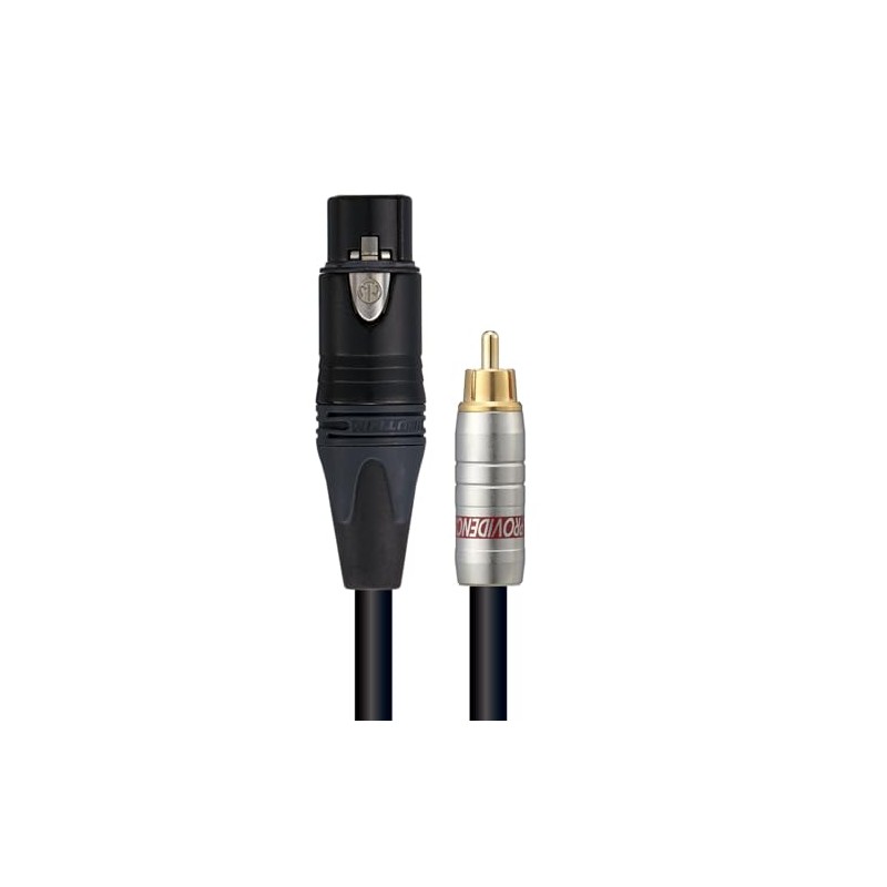 Providence R301 CF/RCA 15cm (Canon Female/RCA) Microphone Cable