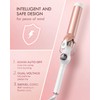 WEEYUM 1 1/2 Inch Curling Iron, Large Barrel Curling Wand