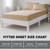 funky gadgets king size Deep fitted sheets Beige 100% egyptian