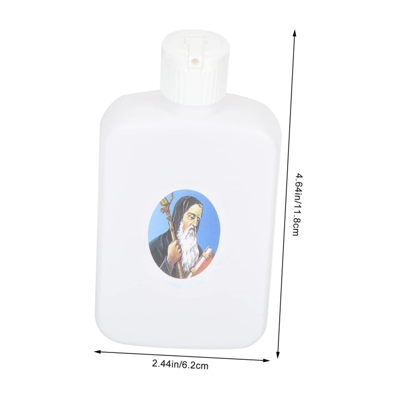 CAXUSD 6 Pack Holy Water Bottle Set Catholic Decorative Water