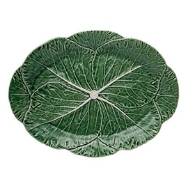 Cabbage Oval Platter Bordallo Pinheiro