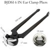 BJDSI 6" Nail Puller Tool,4-in-1,Labor-Saving,High Hardness,Durability and Rusting.