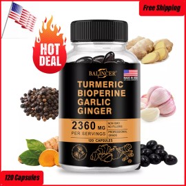 Balincer Turmeric with Black Pepper & Ginger Enhanced Absorption,Joi