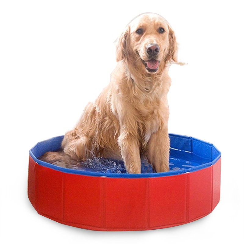Foldable Pet Bath Pool Collapsible Dog Pool Pet Bathing Tub