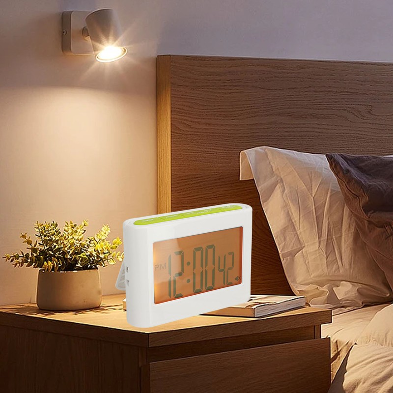 Digital Timer Countdown Up Back Light Vibration Sound Flash Alert