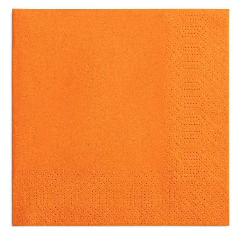 Sun Orange Beverage Napkins, 2-Ply Disposable Paper Napkins-Bar, Cocktail, Weddings,