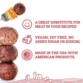 Hoosier Hill Farm Textured Vegetable Protein, 2LB (Pack of 1)