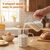 Graduated Glass Measuring Cup With Handle High Borosilicate Liquid Measuring