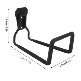 LHGWAT Water Pipe Organizer, Water Pipe Hook Metal Garden Hose Bracket Hanging Water Pipe Storage Rack Water Pipe Rack Suitable for Outdoor Garden Garage