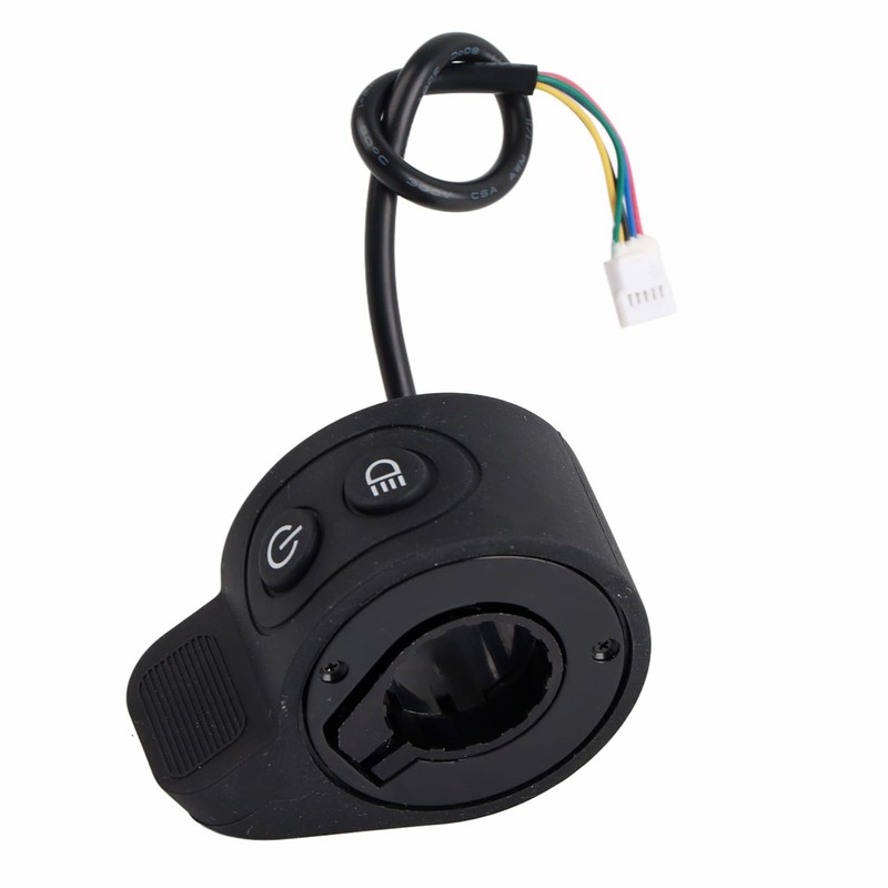 Throttle Accelerator Replacement, 5V Black ABS 51005-5P Port Model Electric