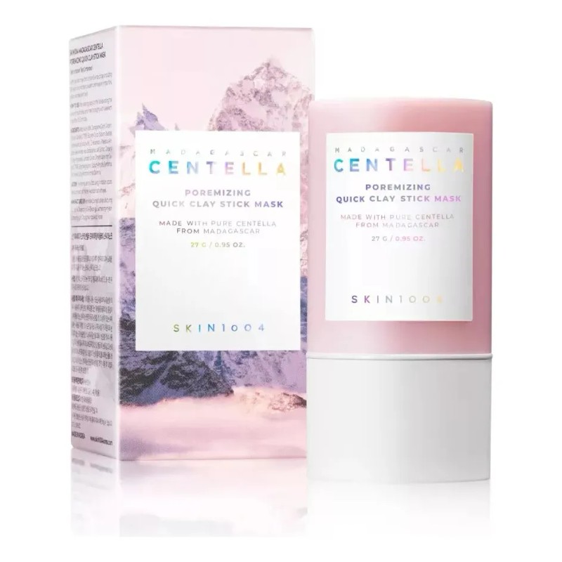 Skin1004 Madagascar Poremizing Clay Mask + Foam Limpiador Todo Tipo