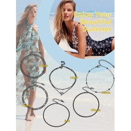 Ankle Bracelets For Women Teens Summer Beach Jewelry Dainty Bracelet Anklet