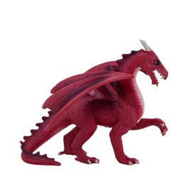 MOJO Red Dragon Realistic Fantasy Toy Replica Hand Painted Figurine