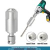 Kquepo Adaptor to convert an impact wrench into an electric