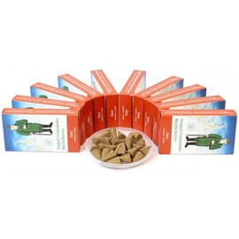 Original Crottendorfer Räucherkerzen – 10 x 24 Economy Pack – Cinnamon Ore Mountains