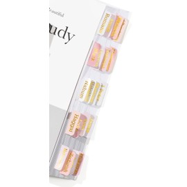 Hudinsun Pink Bible Tabs for Women and Men Study Bible(Gold Foil Stamped Lettering), 75 Tabs, Laminated Bible Index Tabs, Bible Book Tabs, Large Print Bible Labels Tabs for Easy Navigation