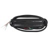FLEOR Ceramic Hot Rail Single Coil Size Humbucker Pickups Set