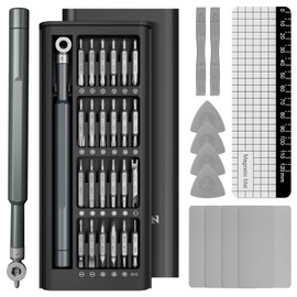 SHARDEN Precision Screwdriver Set, 60 in 1 Screw Driver Set Kit with Torx, Phillips, Flathead, Mini Repair Tools Kit for Laptop, Phone, MacBook, Computer, Electronics, Glasses, Watch