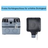 Outdoor Socket Waterproof Socket IP66 Single with Switch, Wall Socket