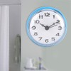 Xinde Waterproof Clock, Attached Bathroom Clock, With Suction Cup Fashionable