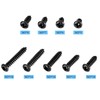 FandWay 480Pcs M3 Phillips Pan Head Self-Tapping Screws, Carbon Steel