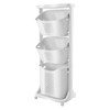 Laundry Basket 3 Tier Sorter Clothes Storage Hampe Organizer Shelf