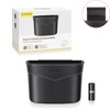 Car Trash Can Mini Trash Bin Garbage Organizer with Plastic