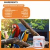 Pleasantly Warm Calcium Powder for Birds with Magnesium & Vitamin