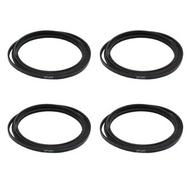 ApplianPar ApplianPar 341241 Clothes Dryer Drum Belt for Whirlpool Kenmore kitchenaid Dryers AP2946843 PS346995 26000341241 26000349533 31001026 Pack of 4