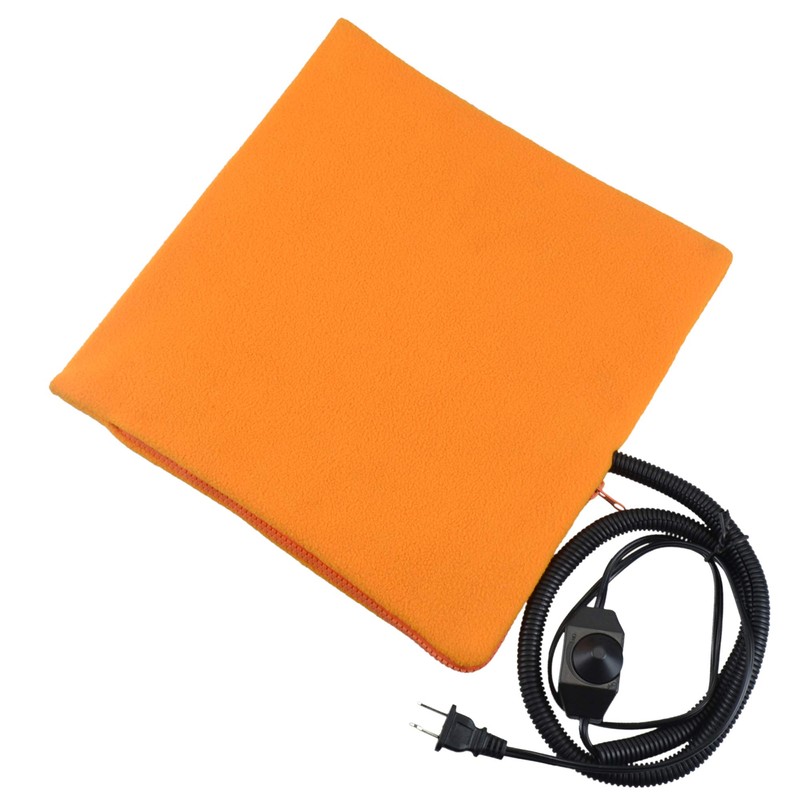 YUYUSO Rabbit Heated Pad with Cozy Fleece Cover for Bunny