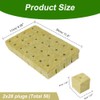 Rigute Pack of 56 Rockwool Cube Rock Wool Grow Propagation