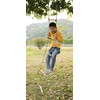 PLAYBERG 5 Step Climbing Wooden Rope Ladder